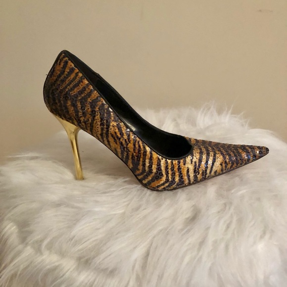 Aldo pointy heels - tiger stripe print - Picture 3 of 9